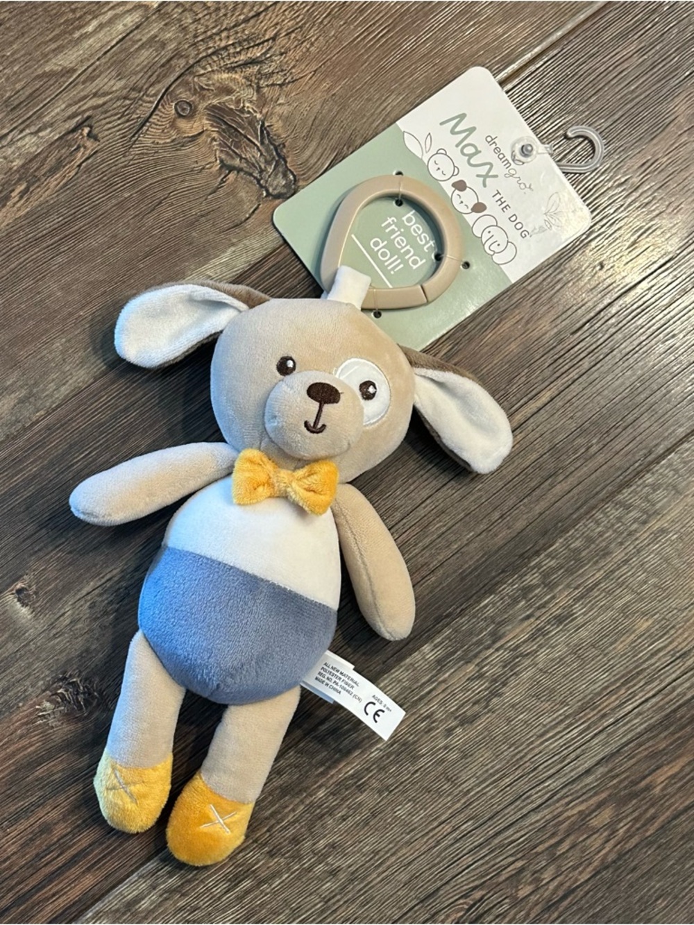 Dreamgro Max the dog soft plush best friend doll NEW